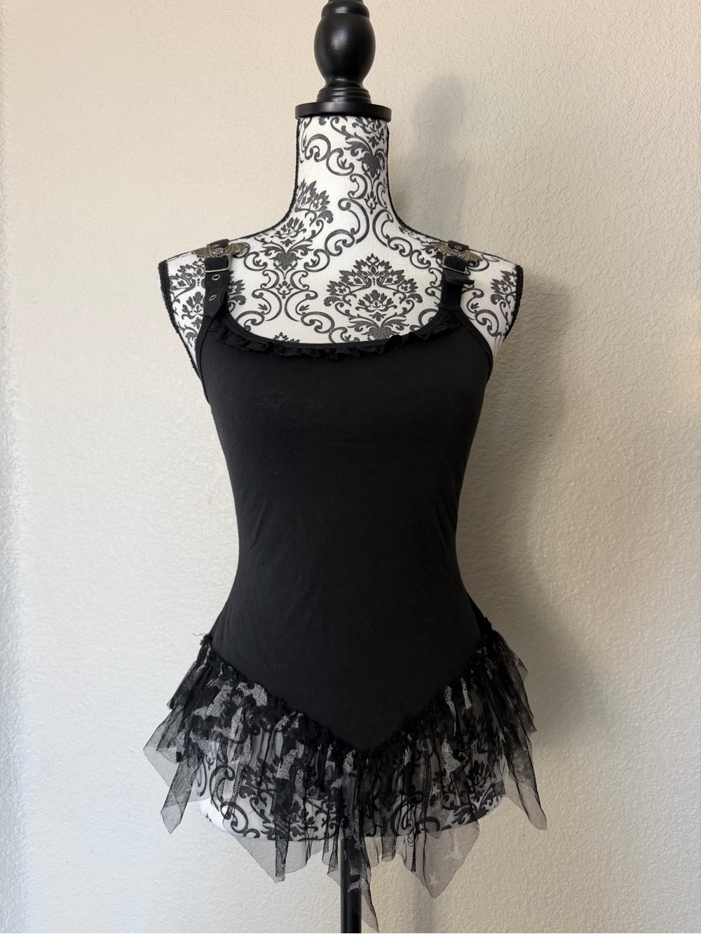 Lip Service Black Black tutu tank top